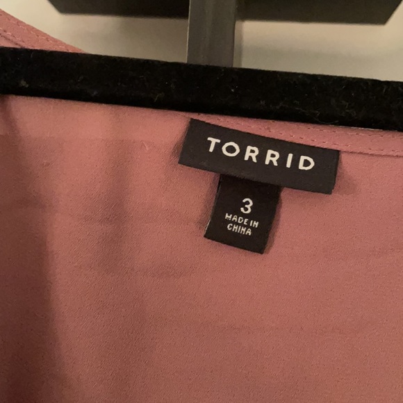 TORRID BABYDOLL BLOUSE 3x - Picture 4 of 5